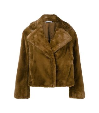 Vince + Oversized Faux-Fur Jacket
