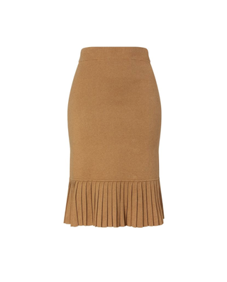 Victor Glemaud + Double Knit Skirt With Pleats