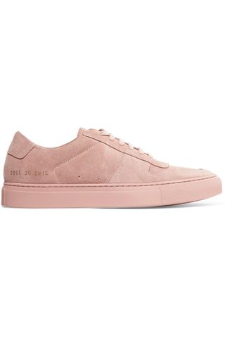 Common Projects + BBall Suede Sneakers