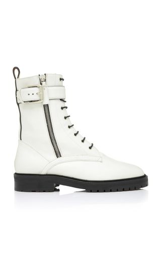 Tabitha Simmons + Max Leather Combat Boots