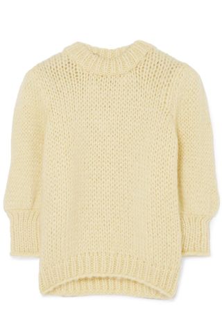 Ganni + Julliard Mohair and Wool-Blend Sweater