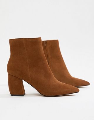 ASOS + Radius Suede Ankle Boots