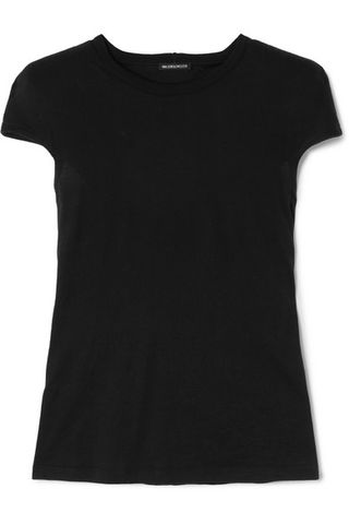 Ann Demeulemeester + Cotton-Jersey T-Shirt