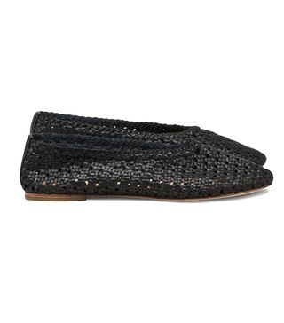 COS + Braided Leather Slip-On Shoes