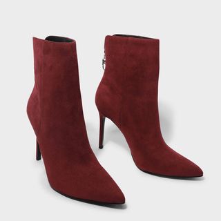 Charles & Keith + Red Eye Pointed Boots