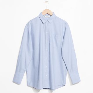 & Other Stories + Oversized Button-Up Shirt