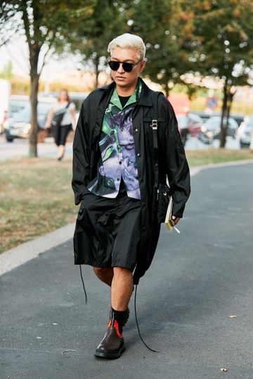 All the Ridiculously Well-Dressed Men at Fashion Week 2018 | Who What Wear