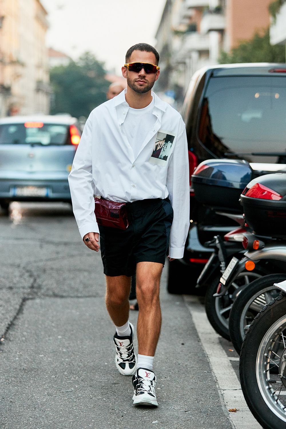 All the Ridiculously Well-Dressed Men at Fashion Week 2018 | Who What Wear