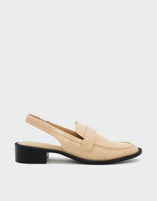 Charles & Keith + Slingback Loafers
