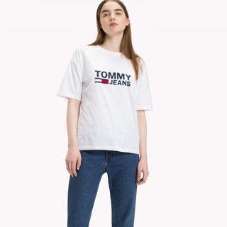 Tommy Jeans + White Flag T-Shirt