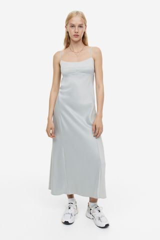 H&M + Satin Slip Dress
