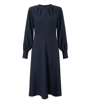 John Lewis & Partners + Full Sleeve Midi Dress