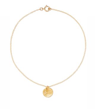 Alighieri + Baby Lion Gold-Plated Anklet