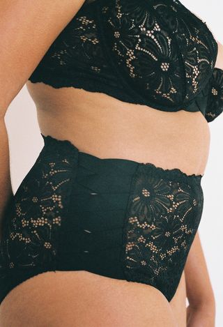 Lonely + Patsy High Waist Brief in Black