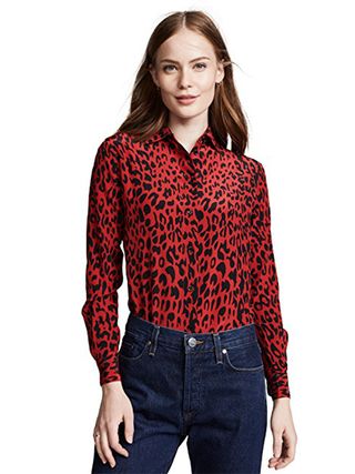 Robert Rodriguez + Leopard Shirt