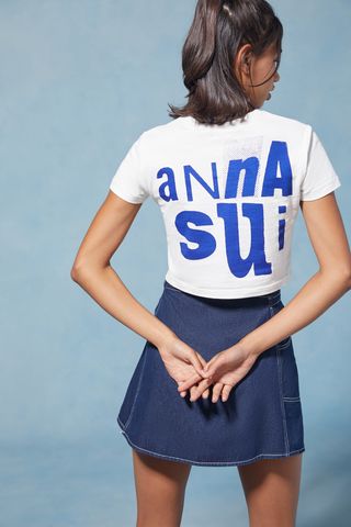 Anna Sui & UO + Cropped Tee