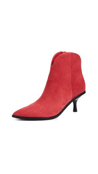 Sigerson Morrison + Hayliegh Point Toe Booties