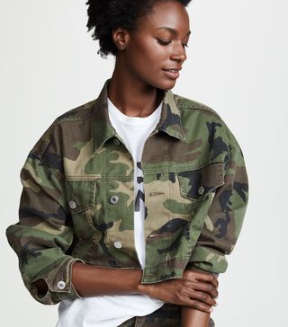 Re/Done + Camo Jacket