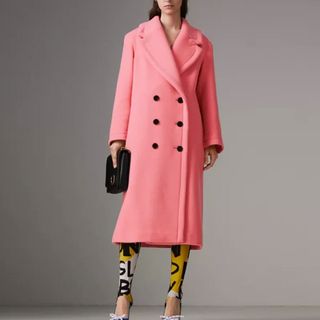 Burberry + Double-Faced Wool Cashmere Cocoon Coat