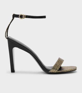 Charles and Keith + Ankle Strap Heels