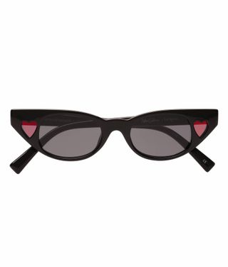 Adam Selman x Le Specs Luxe + The Heartbreaker 47mm Cat Eye Sunglasses