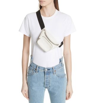 Kara + Leather Bum Bag