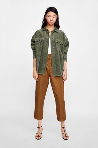 Zara + Corduroy Jacket