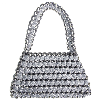 Tambonita + Silver Trap Curb Chain Bag