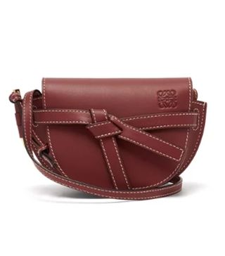 Loewe + Gate Mini Leather Crossbody Bag