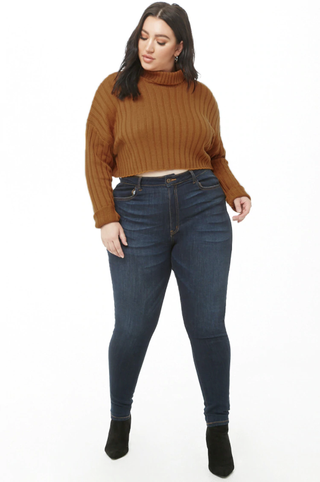 Forever 21 + Cropped Turtleneck