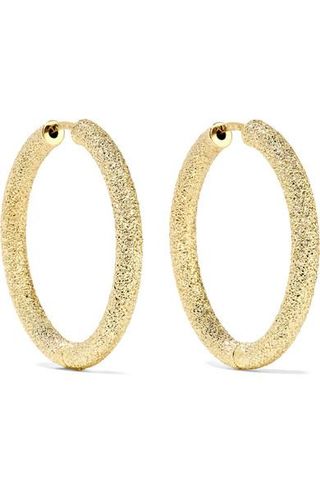 Carolina Bucci + 18-Karat Gold Hoop Earrings
