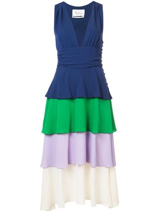 Novis + Layered Colour Block Dress
