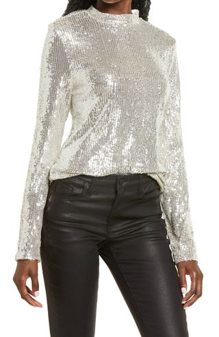 Endless Rose + Sequin Top