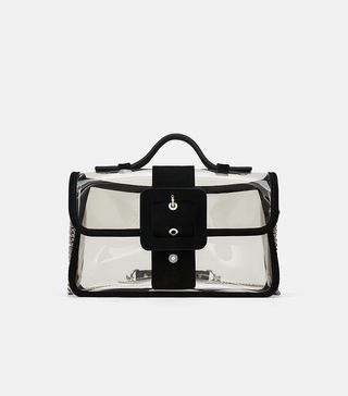 Zara + Vinyl Crossbody Bag