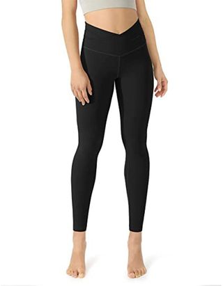 Ododos + Cross Waist Yoga Leggings