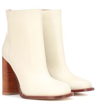 Marni + Leather Ankle Boots