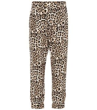 ATM Anthony Thomas Melillo + Leopard Printed Silk Pants