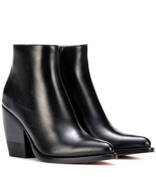 Chloé + Leather Ankle Boots
