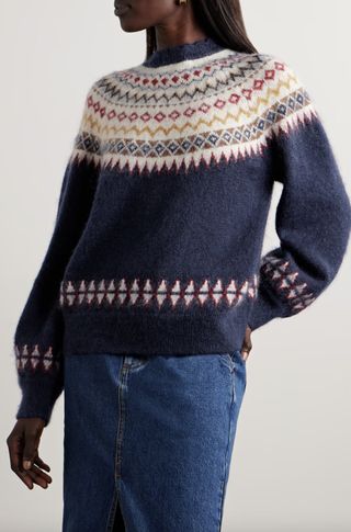 DÔEN + Harvest Fair Isle Knitted Sweater