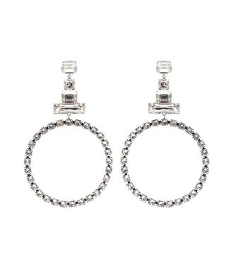 Isabel Marant + Crystal-Embellished Hoop Earrings