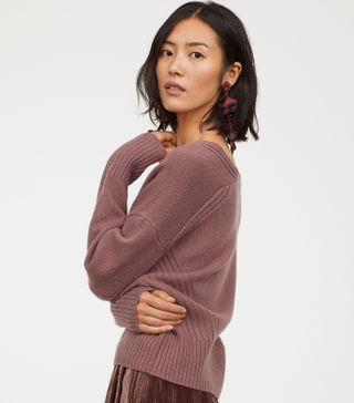 H&M + V-Neck Cashmere Sweater