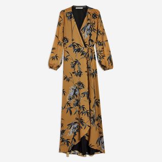 Hope & Ivy + Oriental Wrap Dress