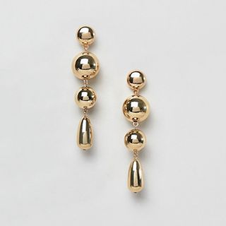 Pieces + Drop Ball Earrings