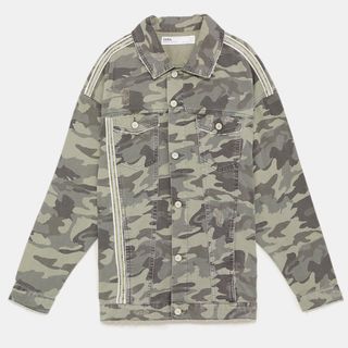 Zara + Camouflage Jacket
