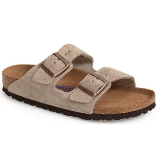 Birkenstock + 'Arizona' Soft Footbed Suede Sandal