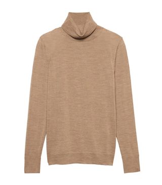 Banana Republic + Machine-Washable Merino Wool Turtleneck Sweater