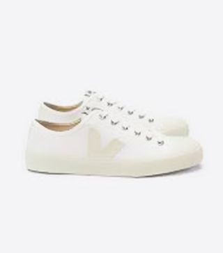 Veja + Esplar Leather Sneakers-White