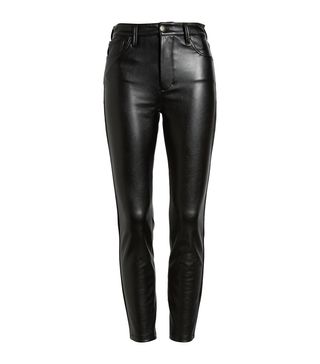 Tinsel + High Waist Faux Leather Skinny Pants