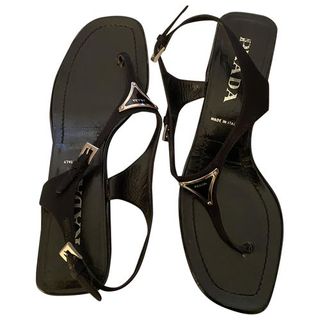 Prada + Leather Sandals