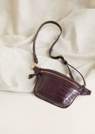 Mango + Zip-Detail Belt Bag